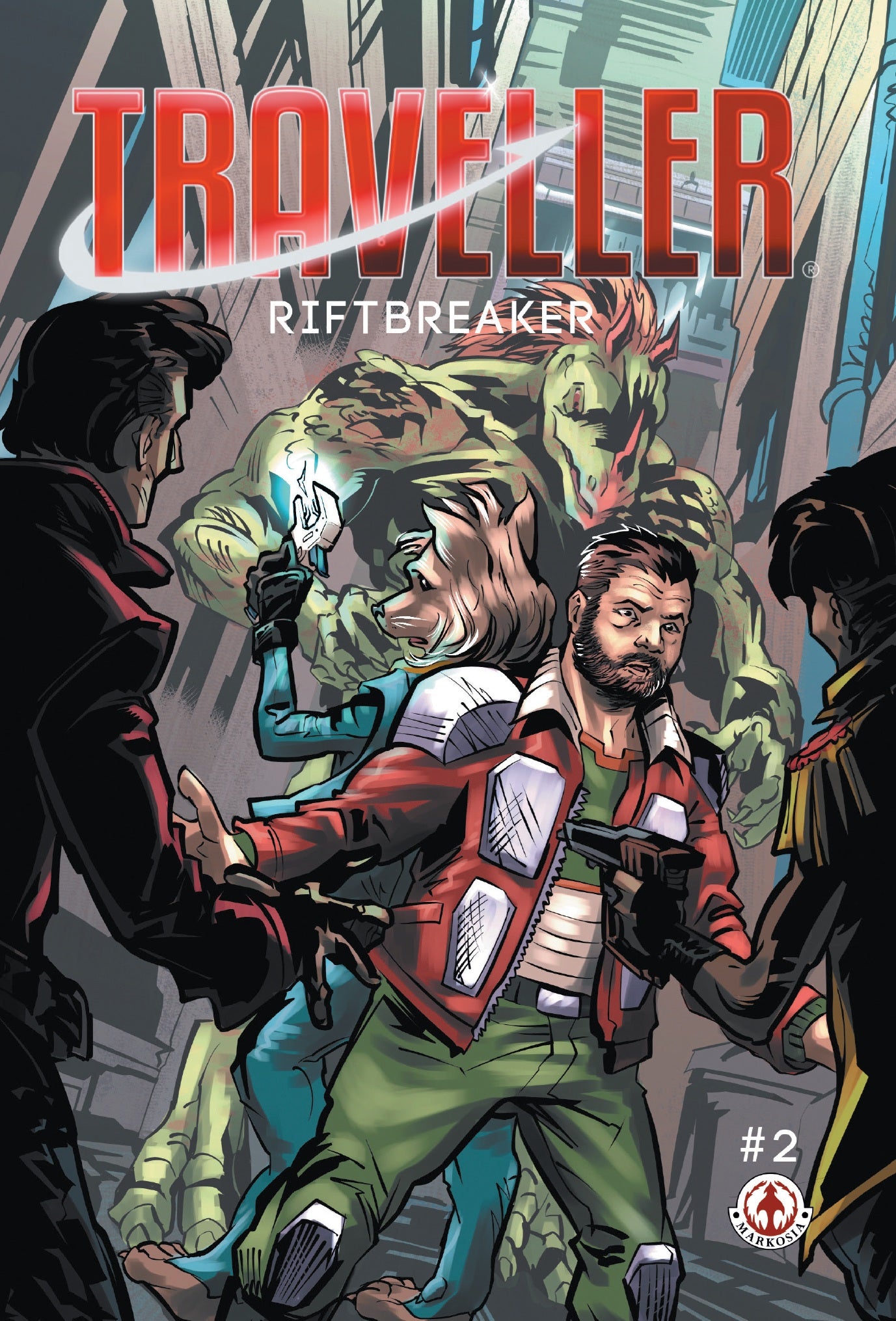 Riftbreaker Issue #2 Comic