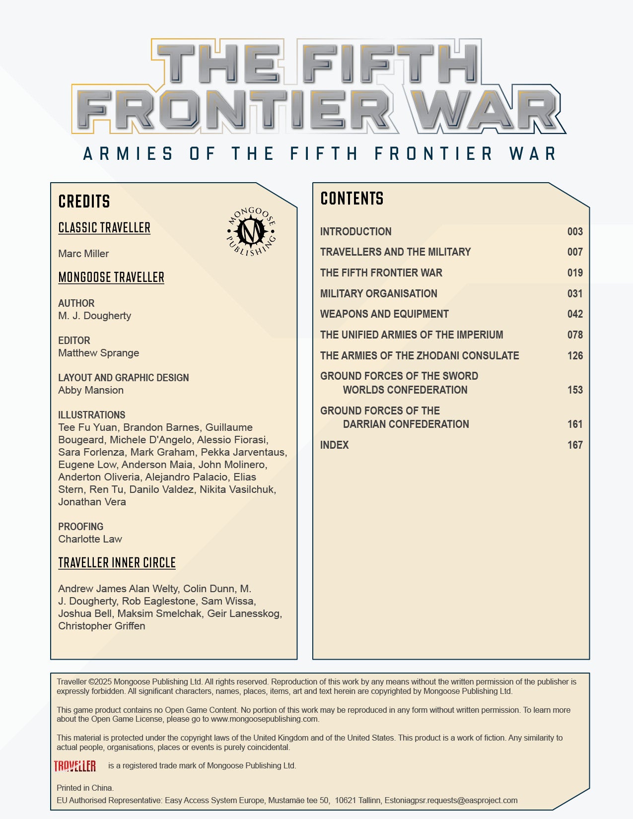 Armies of the Fifth Frontier War