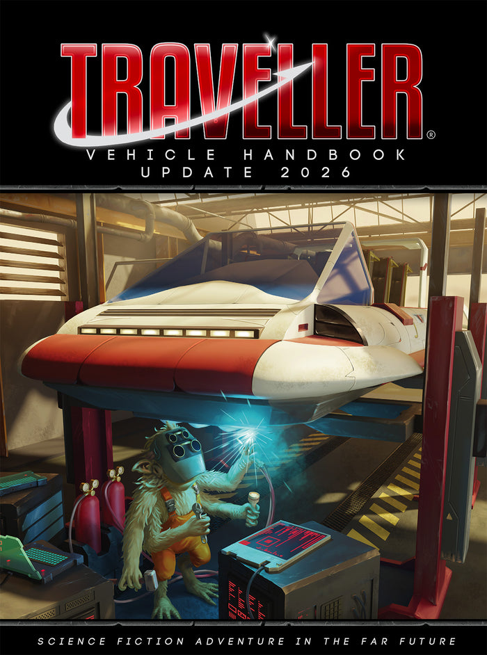 Traveller Vehicle Handbook Update 2026 -  Mongoose Publishing