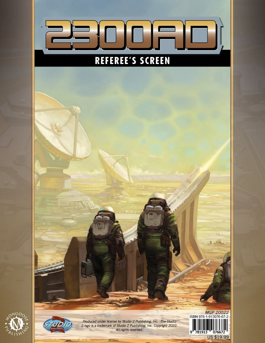 2300ad Inventions 2300AD Referee's Screen
