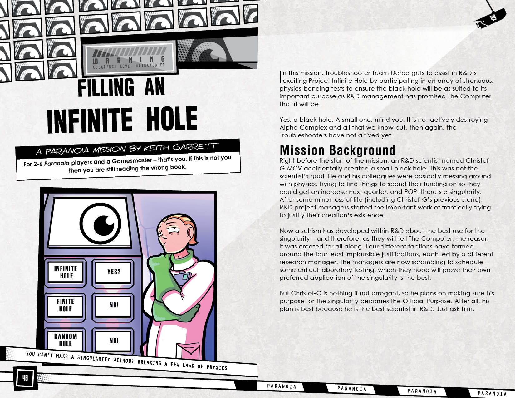 Project Infinite Hole